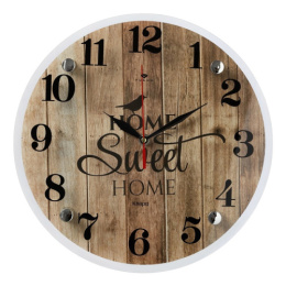Часы настенные круглые d-30см Sweet Home Рубин 3030-034