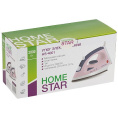 Утюг 2000Вт, тефлоновая подошва, HS-4001, белый с розовым HomeStar 002664