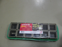 Набор для рассады пластиковый 12шт. 460х160х65мм, объем горшка - 150мл, Урожай мини Россия Агропласт БП-00000395