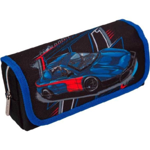 Пенал Devente прямоугольный Racing, на молнии 7020310