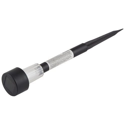 Фонарь садовый пластиковый 29,5см, на солнечной батарее, P-02, черный Park 159730