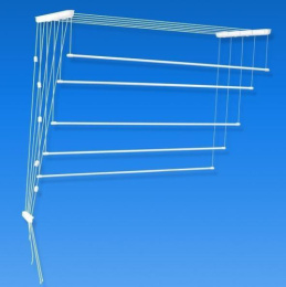 Сушилка для белья потолочная Лиана-Люкс 5 стержней 1,6м LDN SPP-160