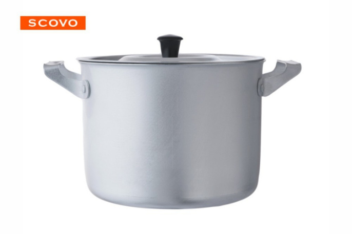 Кастрюля алюминиевая 10л Scovo МТ-085