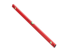 Уровень 1000мм алюминиевый с 3 глазками, линейка, красный Matrix 33229