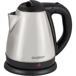 Чайник электрический 1,2л 1500Вт, E-212, нержавеющая сталь, диск Energy 164086
