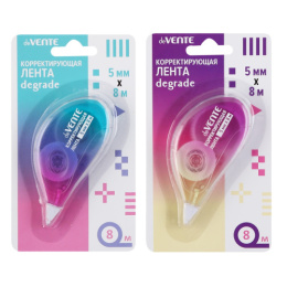 Корректирующая лента 5мм х  8м Devente Degrade, прозрачный корпус 4062349
