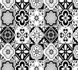 Коврик мерный в ванную комнату из ПВХ 0,65м х 15м лайт плюс Graily GR1462A-65