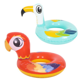 Круг для плавания надувной детский  55см Тропические птицы, в ассортименте, от 4 до 8 лет Sunclub 35187