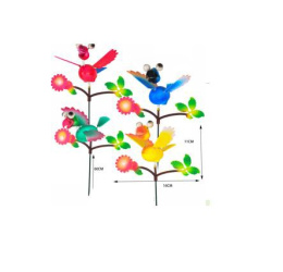 Фигурка садовая пластиковая на металл. стежне 60см Садовая птица, в ассортименте РЦ Восток 731-891