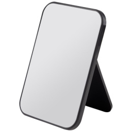 Зеркало косметическое настольное в пластиковом корпусе прямоугольное 14х20см, черный Рыжий кот 108714