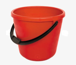 Ведро пластиковое 10л без крышки, цвета в ассортименте БЗПИ 321051
