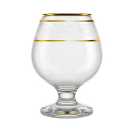 Набор бокалов для бренди стеклянных Бистро 6шт. 385мл Кардамон, в п/у Декостек 1716-ПТЗ6