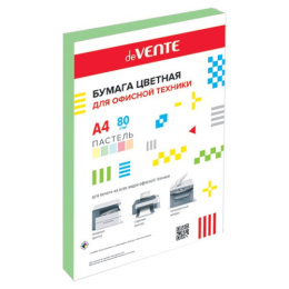 Бумага А4 Devente пастель салатовый 80г 100 листов 2072404