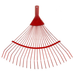 Грабли веерные проволочные 22 зуба металлические без черенка Инструм-Агро 010802