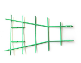 Лесенка для цветов пластиковая 37х22см с возможностью соединения, в ассортименте Агропласт БК0004