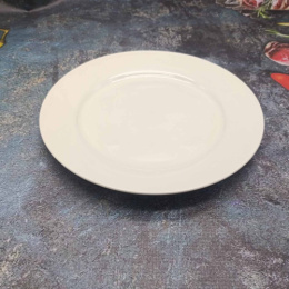 Блюдо фарфоровое круглое 270мм, белый Радужный Дом РД85073