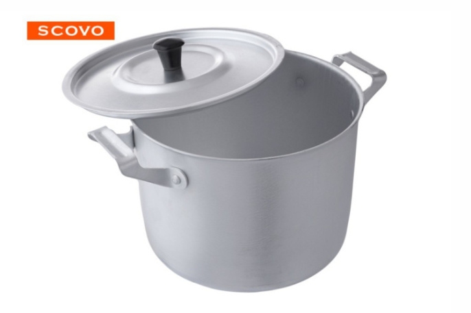 Кастрюля алюминиевая 10л Scovo МТ-085