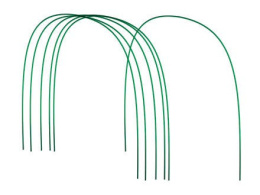 Дуга парниковая стальная с ПВХ покрытием 6шт. 1,6х1х4м Садовита