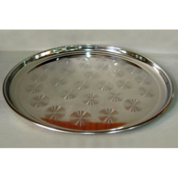 Поднос из нержавеющей стали круглый d-35см Padia RG-5400-01