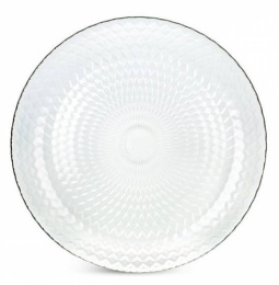 Тарелка стеклянная Идиллия мелкая 250мм ОСЗ 19с2060