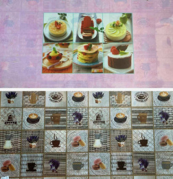 Термоскатерть ПВХ прямоугольная  78х118см двусторонняя Grace TC-02-108B