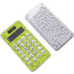 Калькулятор Devente с лабиринтом, 8 разрядов, 61х117х15мм, для младших классов 4030406