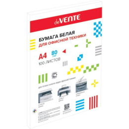 Бумага А4 Devente 80г/м2 96% 100 листов 2071800