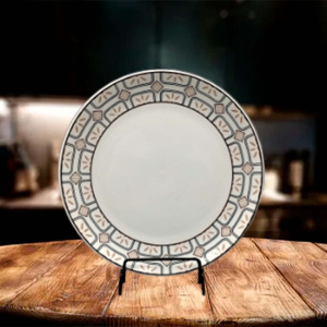 Тарелка керамическая мелкая 150мм Вдохновение Радужный Дом РД21898