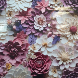 Клеенка столовая на тканевой основе с ПВХ покрытием 1,4х20м Grace STS012A