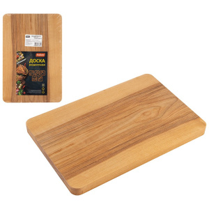 Доска разделочная деревянная береза 300х195мм цельная Mallony 986055