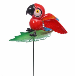 Фигурка садовая пластиковая на металл. стежне 60см Попугай Ален РЦ Восток 731-877