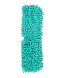 Насадка для швабры МОП плоская из микрофибры 15х44см Лапша двухсторонняя Рыжий кот MopM8-H/310335