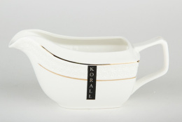 Соусник керамический квадратный 400мл Снежная королева Коралл CS454421-A