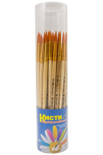Кисть № 5 синтетика круглая, Апплика С3490-01