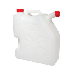 Канистра 22л пластиковая пищевая, горловина d-5,5см, d-3см со сливом Альтернатива М268