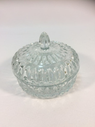 Сахарница стеклянная Zarin 130мм/250мл, в п/у Kaveh 7077