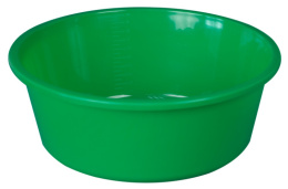 Таз пластиковый круглый 10л цвета в ассортименте Ар-Пласт 03024