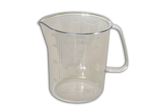 Кружка мерная пластиковая 0,5л тонированная Полимербыт С146