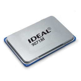 Подушка штемпельная  9х5.6 Ideal синяя 9071М (190092) металлическая 9071М 371367