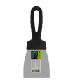 Шпатель нержавеющий  80мм пластиковая ручка Сибртех 85433