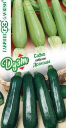 Кабачок Дракоша 1г + Садко 1г  цветной пакет серия Дуэт Гавриш