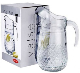 Кувшин стеклянный Valse 1,34 л, в п/у Pasabahce Бор 43474
