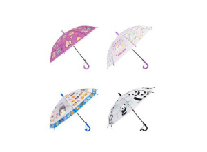 Зонт детский (трость) в ассортименте 302-409