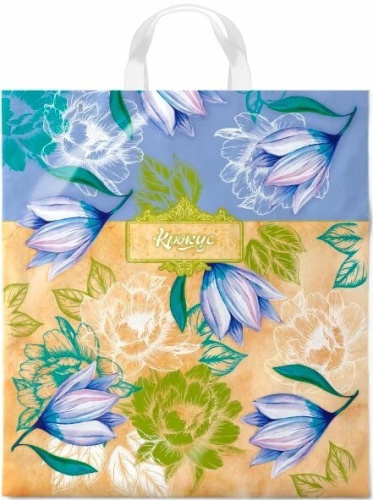 Пакет подарочный ПВД петлевой 38х42см 40мкм Крокус ПР3842КРО