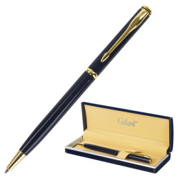 Ручка подарочная Galant Arrow Gold Blue, корпус темно-синий, 0,7мм, синяя 140653