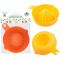 Соковыжималка для цитрусовых пластиковая Фрут-микс, в ассортименте Мультидом VL53-154