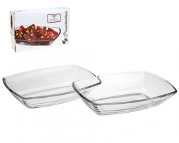 Набор блюд стеклянных Tokio 2шт. прямоугольные 120х180мм, в п/у Pasabahce Бор 54942