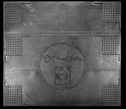 Коврик напольный резиновый антивибрационный 63х 55см Не шуми ComeForte