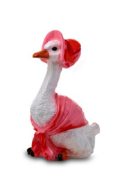 Фигурка садовая гипсовая Гусыня 31х44см ГусьДекорЛюкс 11С05