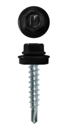 Саморез кровельный 4,8х29 RAL 9005 (черный) Daxmer 277-900529